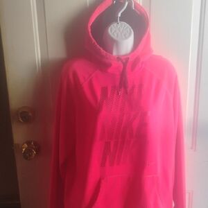 Nike Vibrant Pink Pullover Hoodie